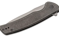 Couteau pliant Sencut Tynan SA10A manche en acier inoxydable noir 10,7cm