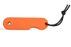 Couteau pliant Skult français éco-responsable La Surfeuse manche orange 10cm