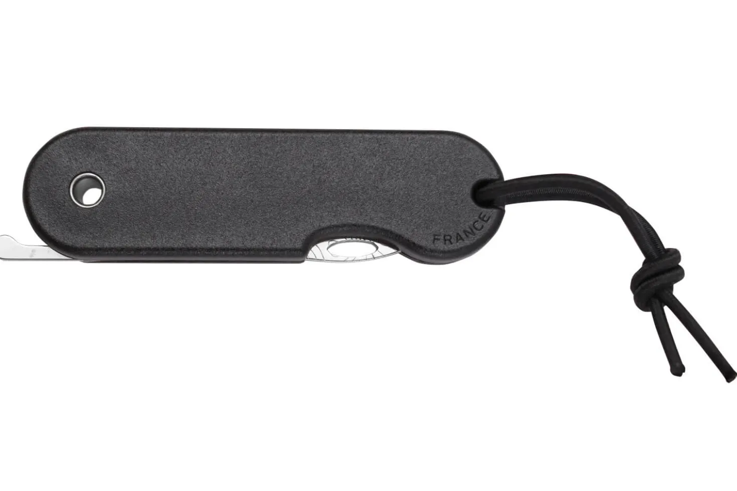 Couteau pliant Skult français éco-responsable Les Fonds Marins manche noir 10cm