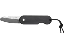 Couteau pliant Skult français éco-responsable Les Fonds Marins manche noir 10cm