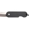 Couteau pliant Skult français éco-responsable manche noir 10cm