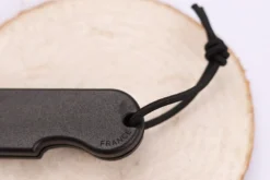 Couteau pliant Skult français éco-responsable manche noir 10cm