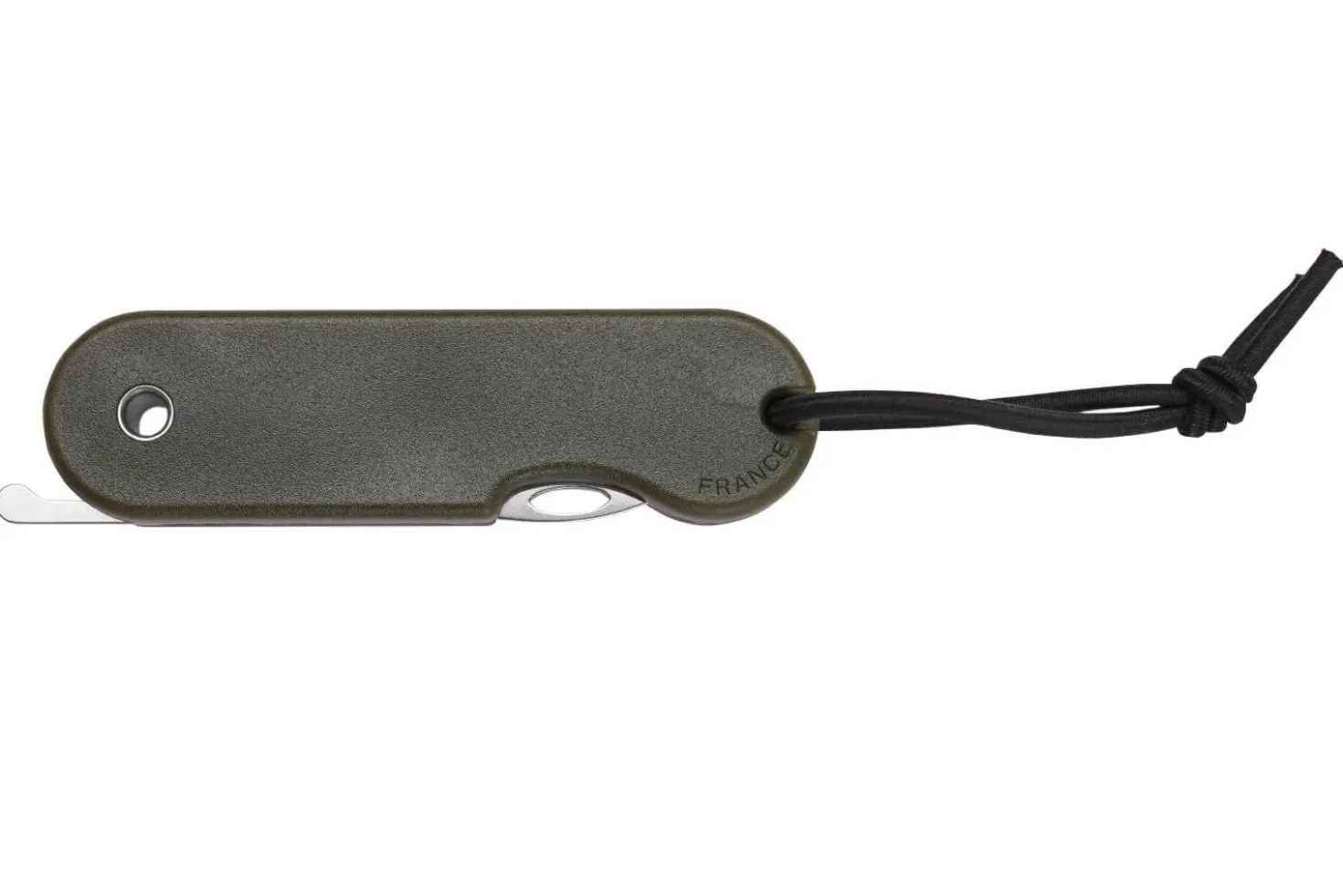 Couteau pliant Skult français éco-responsable Les 3 Graces manche vert 10cm