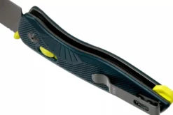 Couteau pliant SOG Aegis AT SGAEINAC manche en nylon/fibres de verre bleu 12,7cm