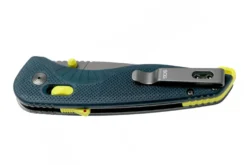 Couteau pliant SOG Aegis AT SGAEINAC manche en nylon/fibres de verre bleu 12,7cm