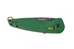 Couteau pliant SOG Aegis AT SGAEGISATTANTOFOMO manche en nylon/fibres de verre vert 12,7cm