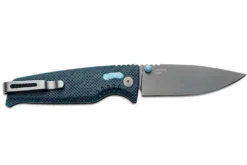 Couteau pliant SOG Altair XR SGALTAIRXRBKB manche en nylon/fibres de verre 10,2cm noir/bleu