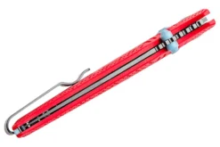 Couteau pliant SOG Altair XR SGALTAIRXRRB manche en nylon/fibres de verre 10,2cm rouge/bleu