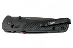 Couteau pliant SOG Flash At Blackout SGFLASHSBK manche en FRN noir 11,6cm