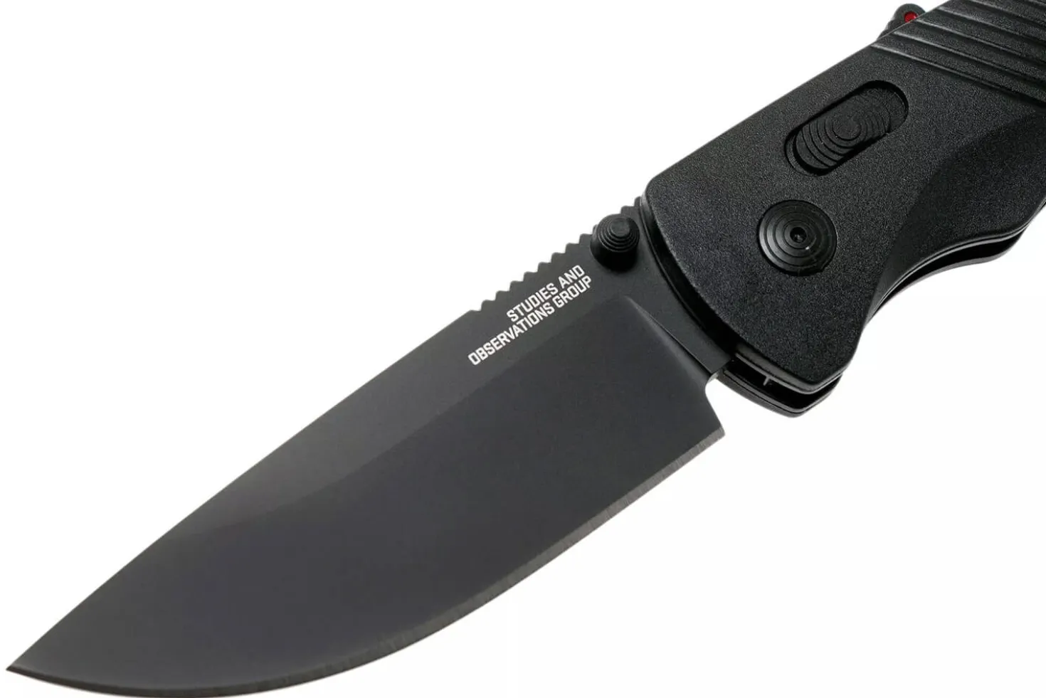 Couteau pliant SOG Flash At Blackout SGFLASHBK manche en nylon/fibres de verre noir 11,6cm