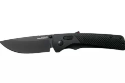 Couteau pliant SOG Flash At Blackout SGFLASHBK manche en nylon/fibres de verre noir 11,6cm