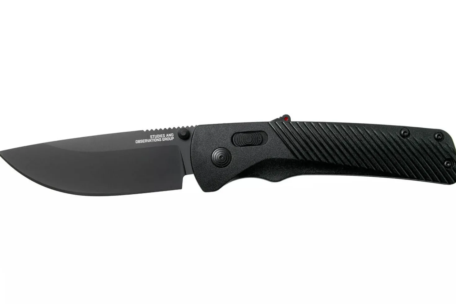 Couteau pliant SOG Flash At Blackout SGFLASHBK manche en nylon/fibres de verre noir 11,6cm