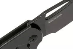 Couteau pliant SOG STOUT FLK SGSTOUTBK manche en acier inox/G10 noir 9,6cm