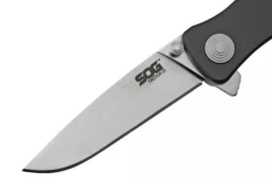 Couteau pliant SOG Twitch II SGTWI8 manche en aluminium gris 9cm avec clip de poche