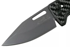 Couteau pliant SOG Ultra XR SGULTRAXR manche en fibre de carbone noir 9cm