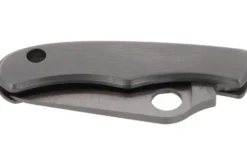 Couteau pliant Spyderco Bug C133P manche inox 4,1cm