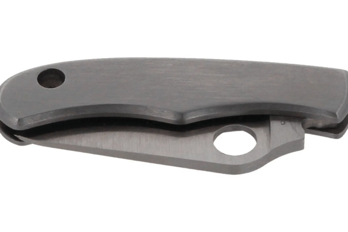 Couteau pliant Spyderco Bug C133P manche inox 4,1cm