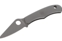 Couteau pliant Spyderco Bug C133P manche inox 4,1cm