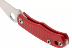 Couteau pliant Spyderco Bug C133GRDP manche 4,3cm en G10 rouge
