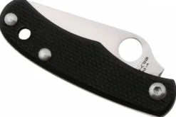 Couteau pliant Spyderco Bug C133GBKP manche 4,3cm en G10 noir