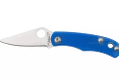Couteau pliant Spyderco Bug C133GBKP manche 4,3cm en G10 bleu