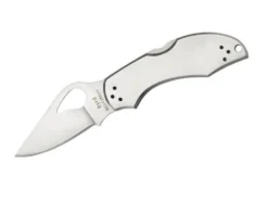 Couteau pliant Spyderco BYRD Robin 2 tout inox 8.5cm