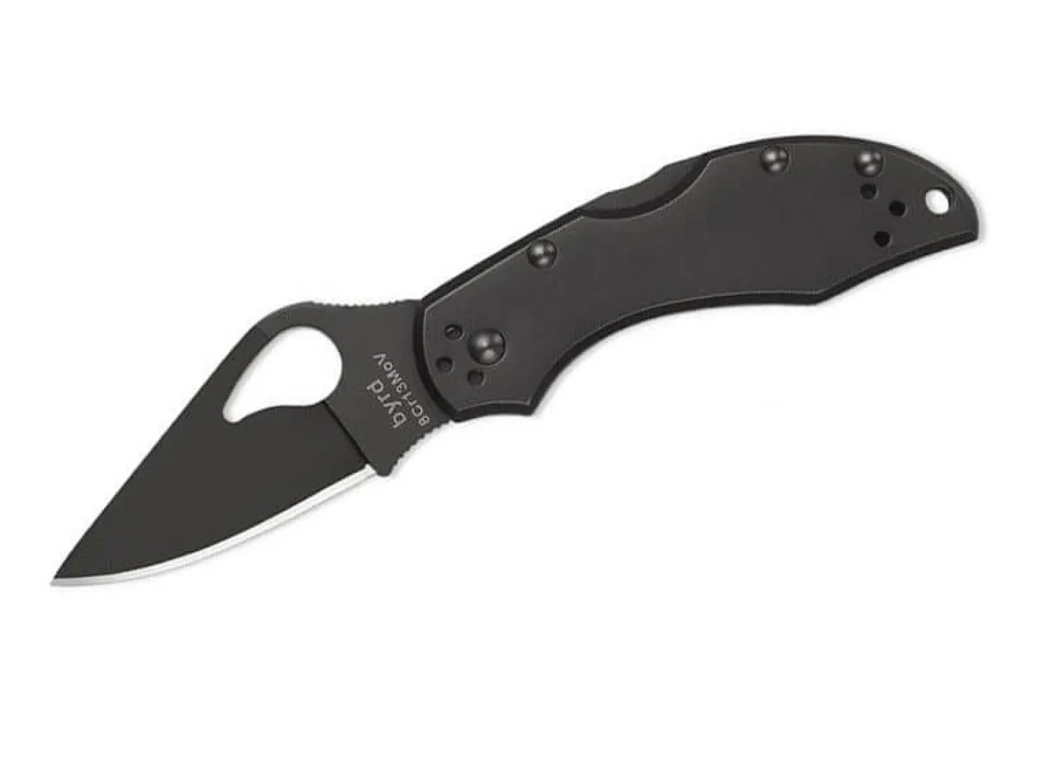 Couteau pliant Spyderco BYRD Robin 2 lame noire 8.5cm