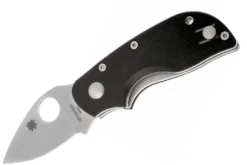 Couteau pliant Spyderco Chicago C130GP manche en G10 noir 7,9cm