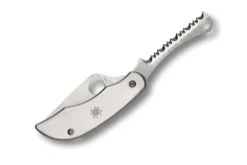 Couteau pliant Spyderco Clipitool C176PS manche en acier 6,5cm + scie