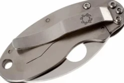 Couteau pliant Spyderco Cricket C29P manche en acier inox 7cm