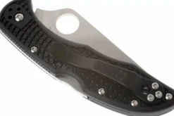 Couteau pliant Spyderco Delica 4 C11SBK denté manche nylon/fibre de verre noir 10,8cm