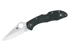 Couteau pliant SPYDERCO DELICA 4 C11PBK 11cm lame lisse