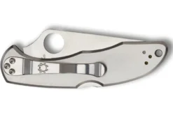 Couteau pliant Spyderco Delica 4 C11S manche inox 10,7cm