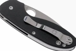 Couteau pliant Spyderco Efficient C216GP manche en G10 noir 10,4cm