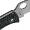 Couteau pliant Spyderco Endela C243PBK manche en nylon/fibre de verre noir 11,9cm