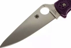 Couteau pliant Spyderco Endura 4 C10FPPR nylon/fibre de verre violet 12,6cm