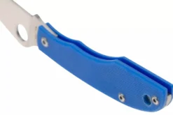 Couteau pliant Spyderco Grasshopper C138GBLP manche 7,2cm en G10 bleu