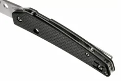 Couteau pliant Spyderco Ikuchi C242CFP manche en fibre de carbone/G10 noir 11cm