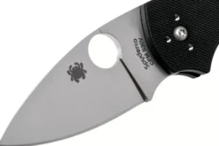 Couteau pliant Spyderco Lil'Native C230MBGP manche en G10 noir 8,9cm