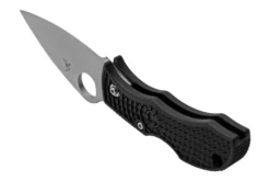Couteau pliant Spyderco Manbug MBKLFP manche en nylon / fibres de verre noir 6,4cm