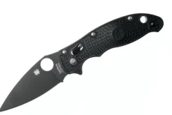 Couteau pliant Spyderco Manix 2 C101PBBK2 manche en nylon/fibre de verre noir 11,8cm