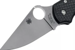 Couteau pliant Spyderco Para 3 C223PBK manche en nylon/fibre de verre noir 10,9cm