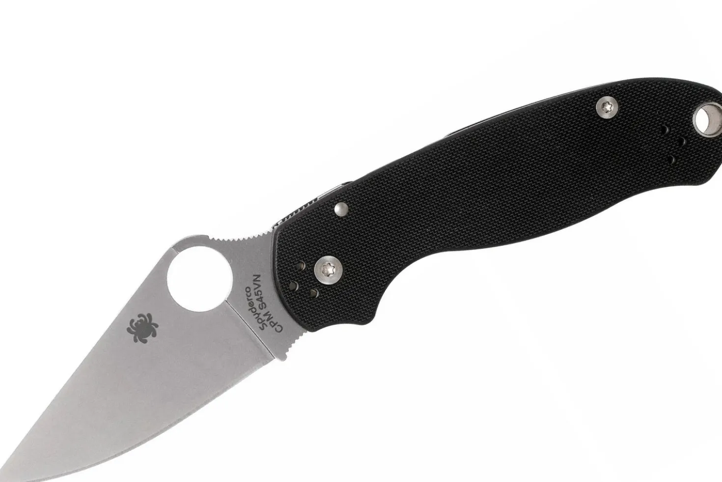 Couteau pliant Spyderco Para 3 C223GP manche en G10 noir 10,9cm