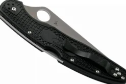 Couteau pliant Spyderco Police 4 C07PBK4 en nylon/fibre de verre noir 14,1cm