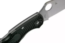 Couteau pliant Spyderco Police 4 C07PBK4 en nylon/fibre de verre noir 14,1cm