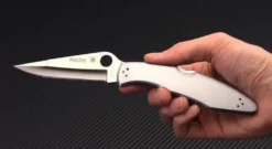 Couteau pliant SPYDERCO POLICE C07P manche 13cm Inox