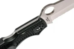 Couteau pliant Spyderco Rescue 3 C14SBK3 manche en nylon/fibre de verre 12cm