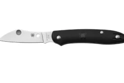 Couteau pliant Spyderco Roadie XL C267BKP manche 9,6cm noir en nylon et fibres de verre