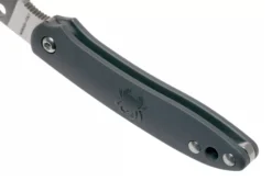 Couteau pliant Spyderco Roadie C189PGY manche en nylon/fibre de verre gris 7,6cm