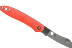 Couteau pliant Spyderco Roadie C189POR manche en nylon/fibre de verre orange 7,6cm